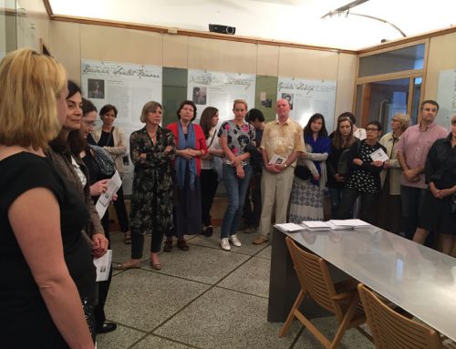 Arhitekturna razstava V ospredju: prve slo­venske arhitektke in oblikovalke