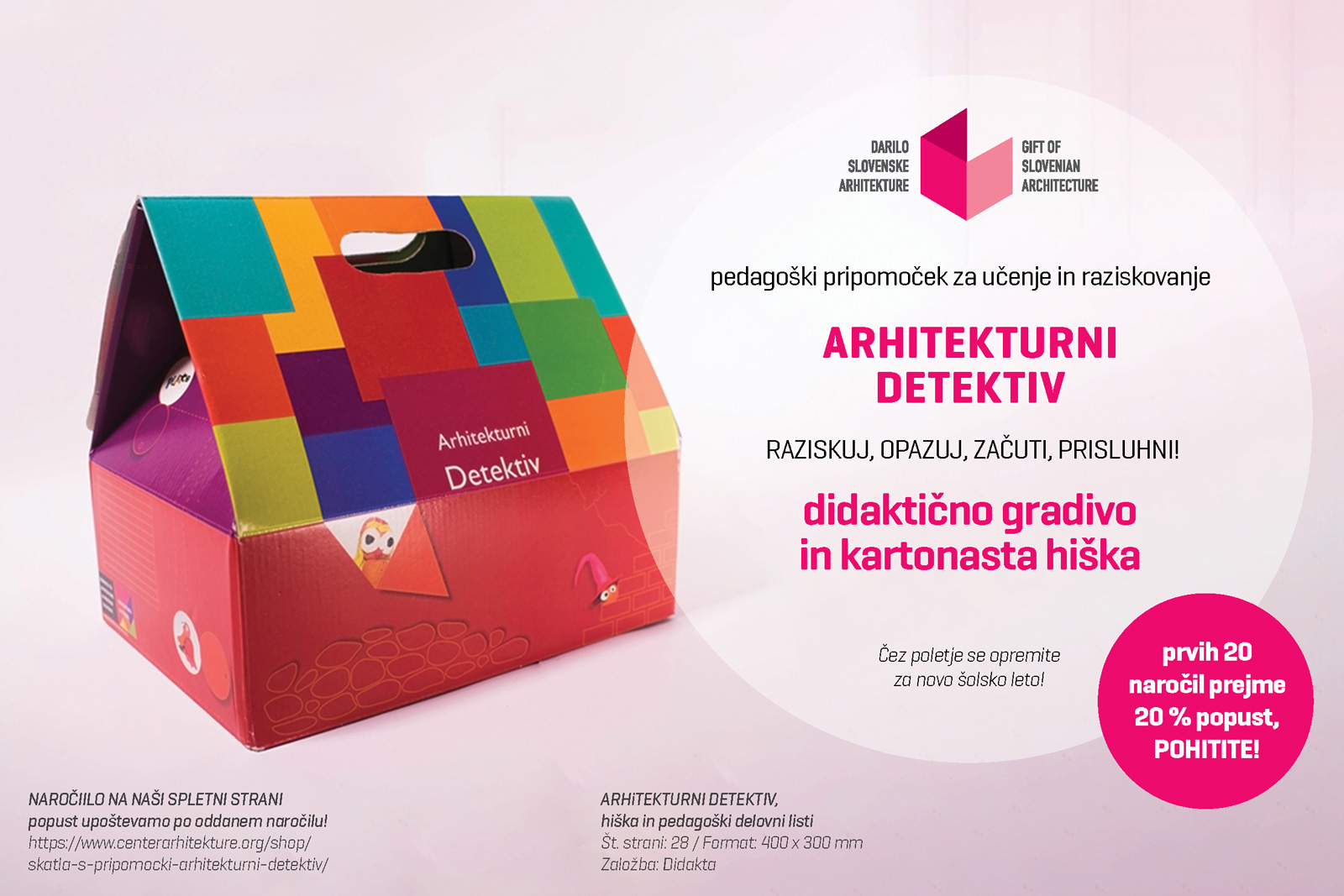 Škatla s pripomočki ARHITEKTURNI DETEKTIV - slika 2