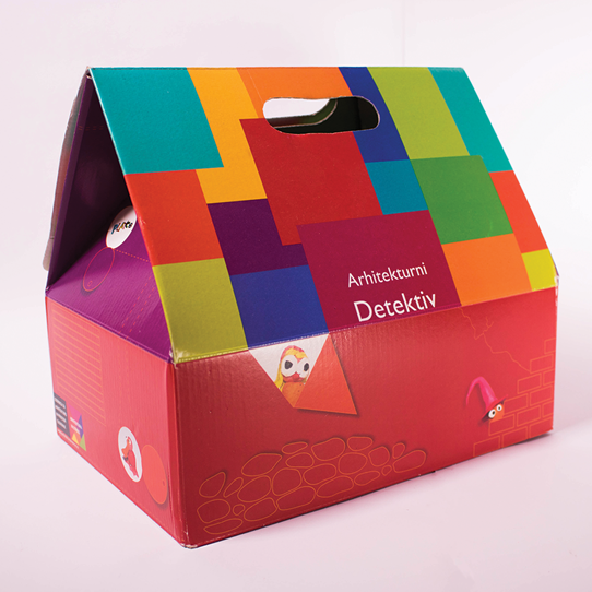 Škatla s pripomočki ARHITEKTURNI DETEKTIV
